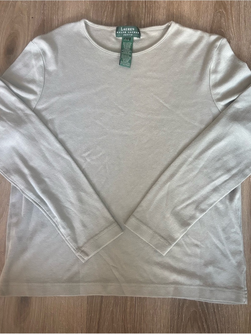 Lauren Ralph Lauren Green Long-Sleeve Crewneck